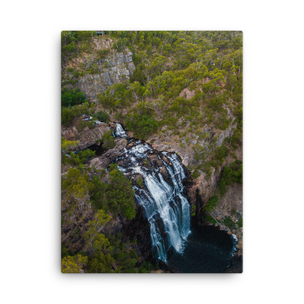 MacKenzie Falls Canvas Portrait