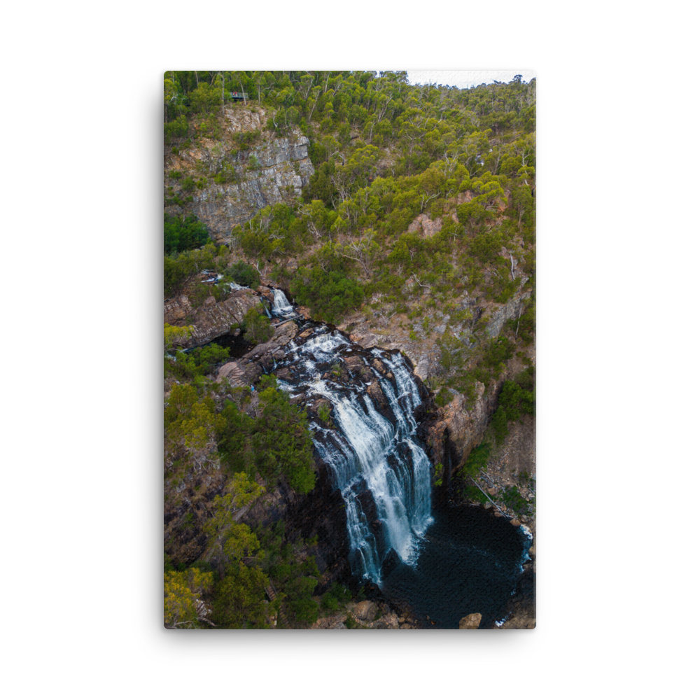 MacKenzie Falls Canvas Portrait