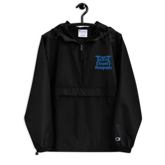 Embroidered Scoped Photography Champion Rain Jacket