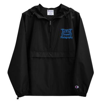 Embroidered Scoped Photography Champion Rain Jacket