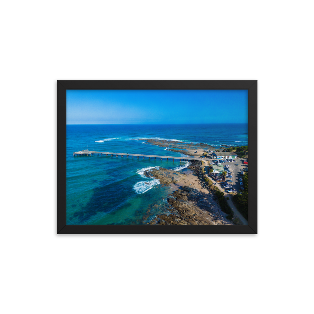 Lorne Pier Framed Poster