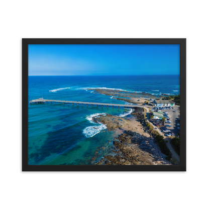 Lorne Pier Framed Poster