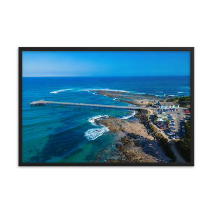 Lorne Pier Framed Poster