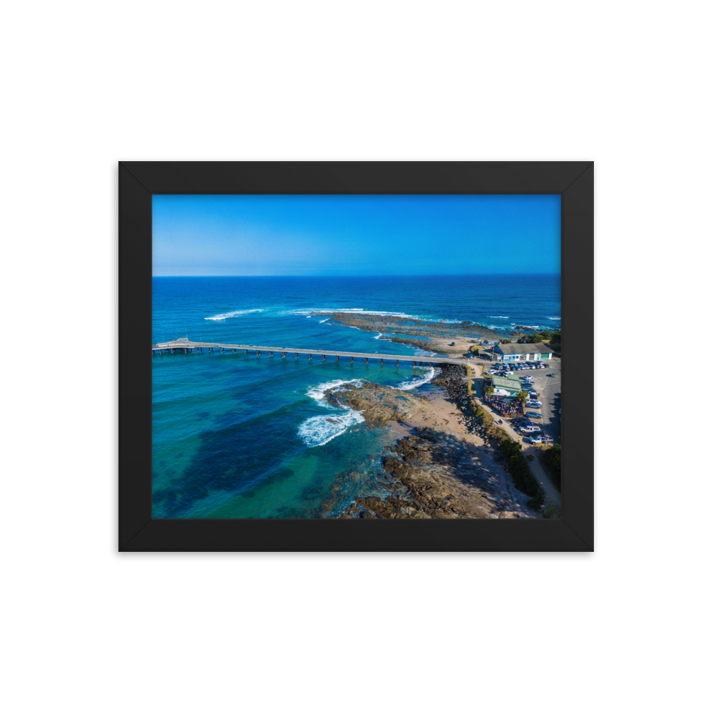 Lorne Pier Framed Poster