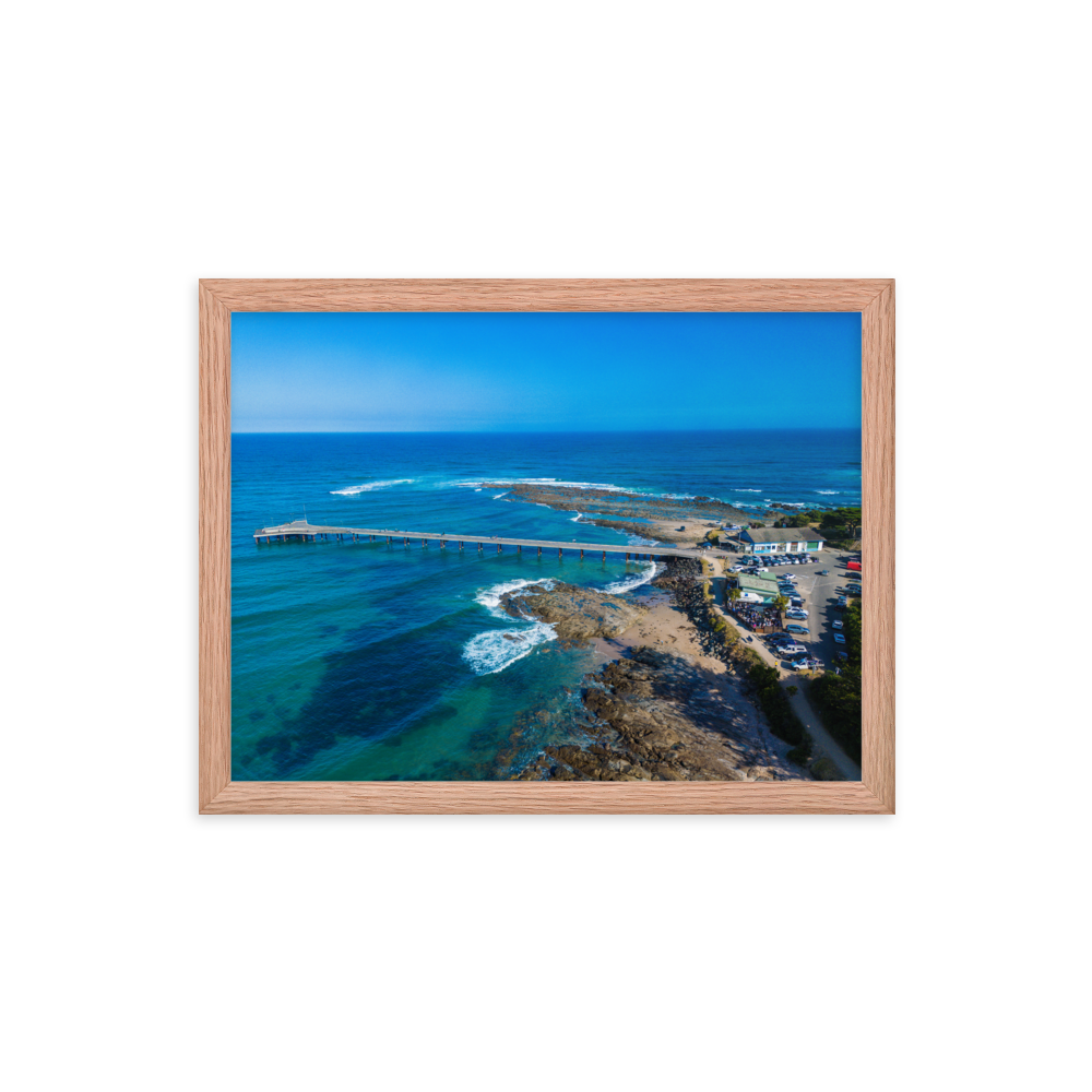 Lorne Pier Framed Poster