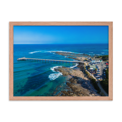 Lorne Pier Framed Poster