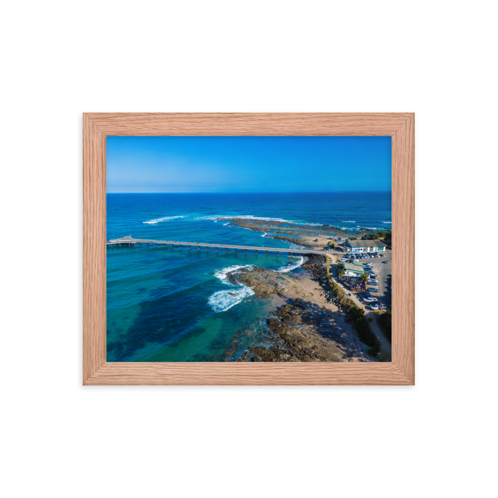 Lorne Pier Framed Poster