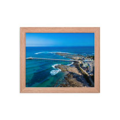 Lorne Pier Framed Poster