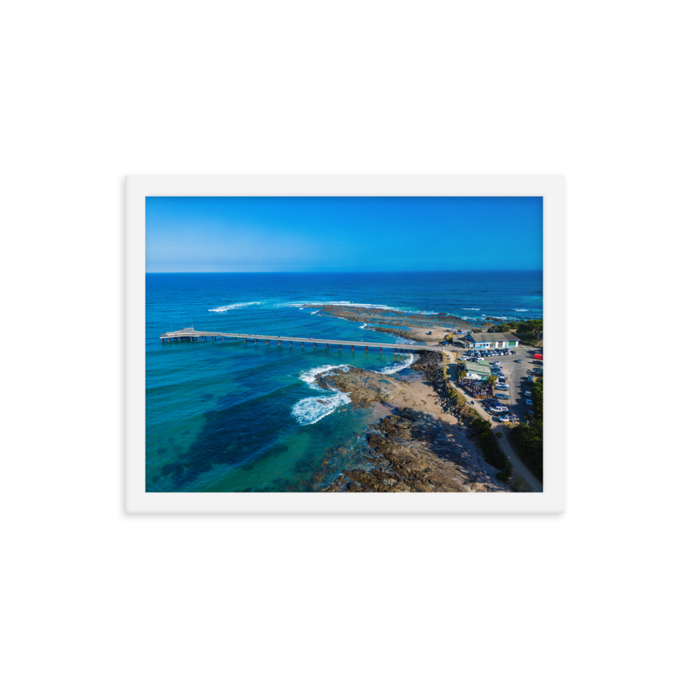 Lorne Pier Framed Poster