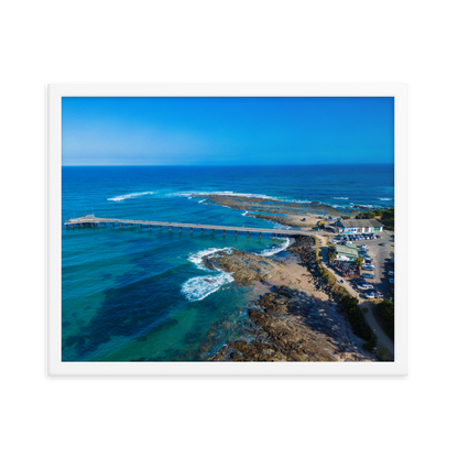 Lorne Pier Framed Poster