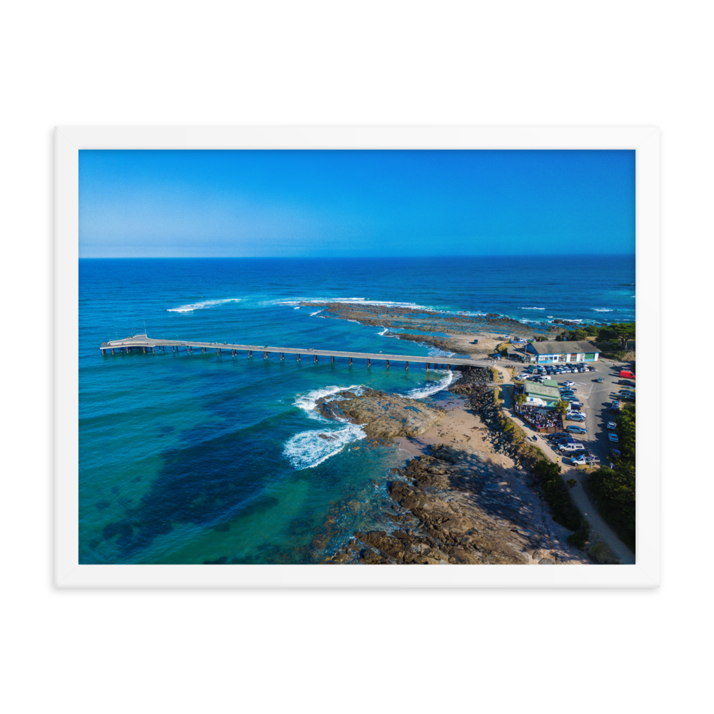 Lorne Pier Framed Poster