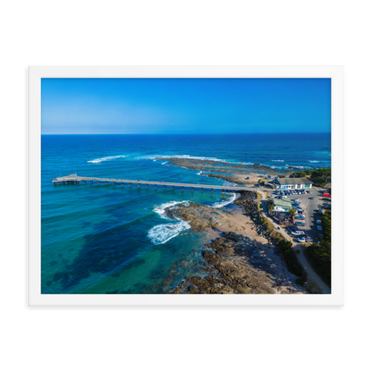 Lorne Pier Framed Poster