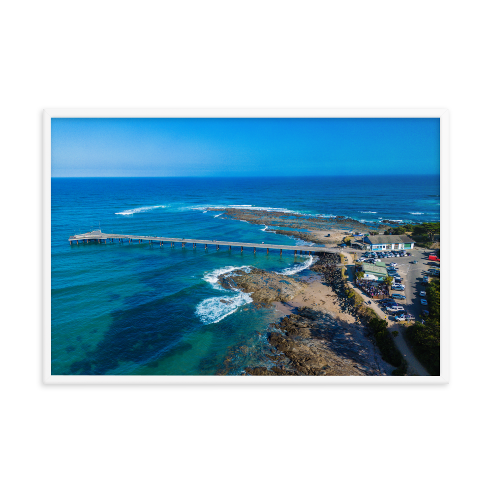 Lorne Pier Framed Poster