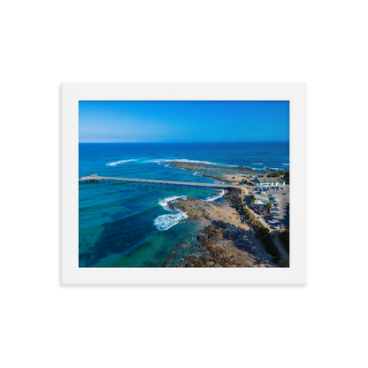 Lorne Pier Framed Poster